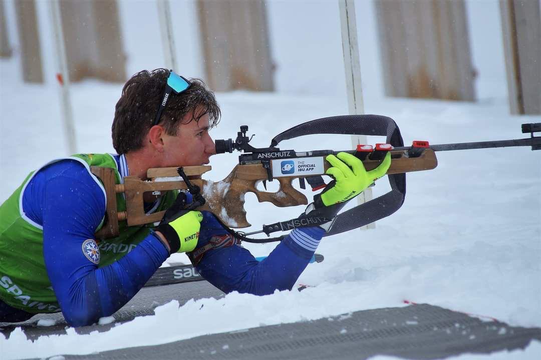 Del 22 al 25 de agosto, el jaqués Hugo Escudero, participa en el Mundial de Biathlon en Estonia