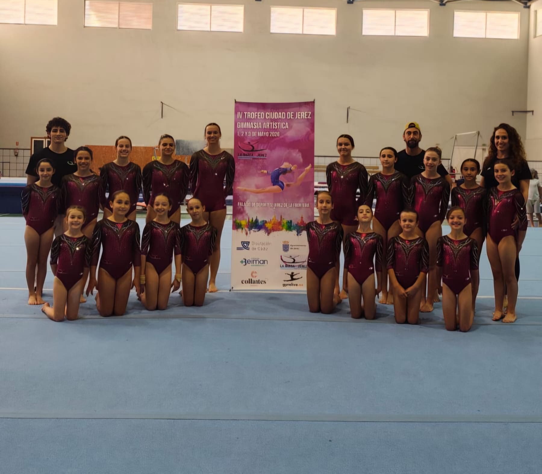 Gimnastas del Club La Barca-Jerez