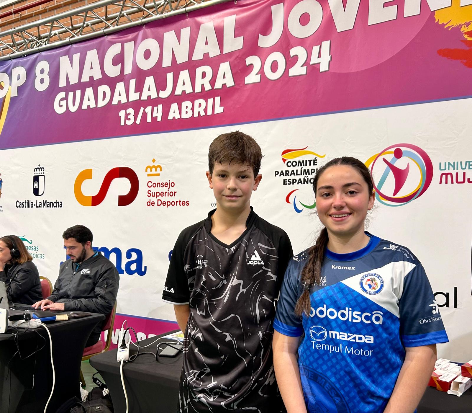 Alba Sánchez cuarta en Guadalajara junto a Javier Galán jr