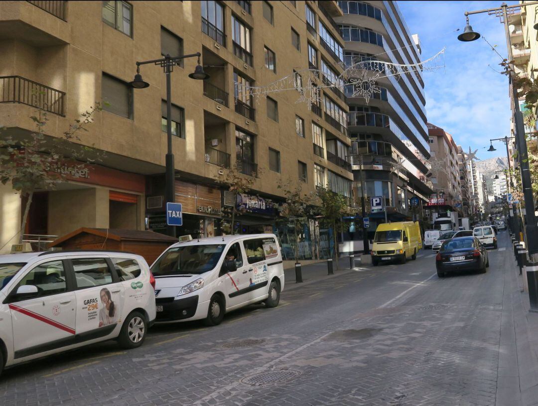 Avenida Gabriel Miró. Calp