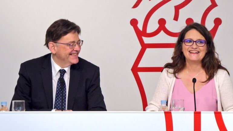 Ximo Puig y Mónica Oltra