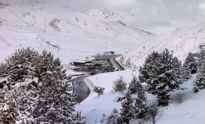 Formigal cubierto de nieve