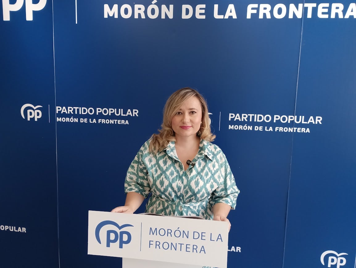 Gloria Hidalgo, portavoz del PP / Radio Morón