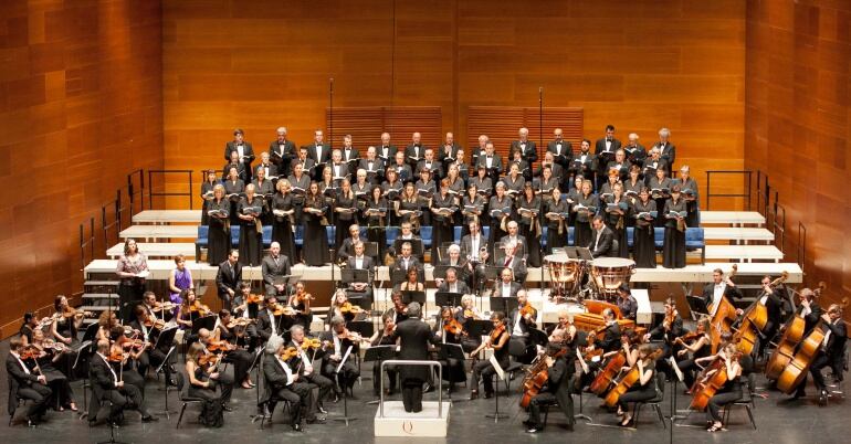 Imagen de archivo de la Orquesta Sinfónica de Euskadi, que ha sido la encargada de poner música al anuncio de la Lotería de Navidad. 