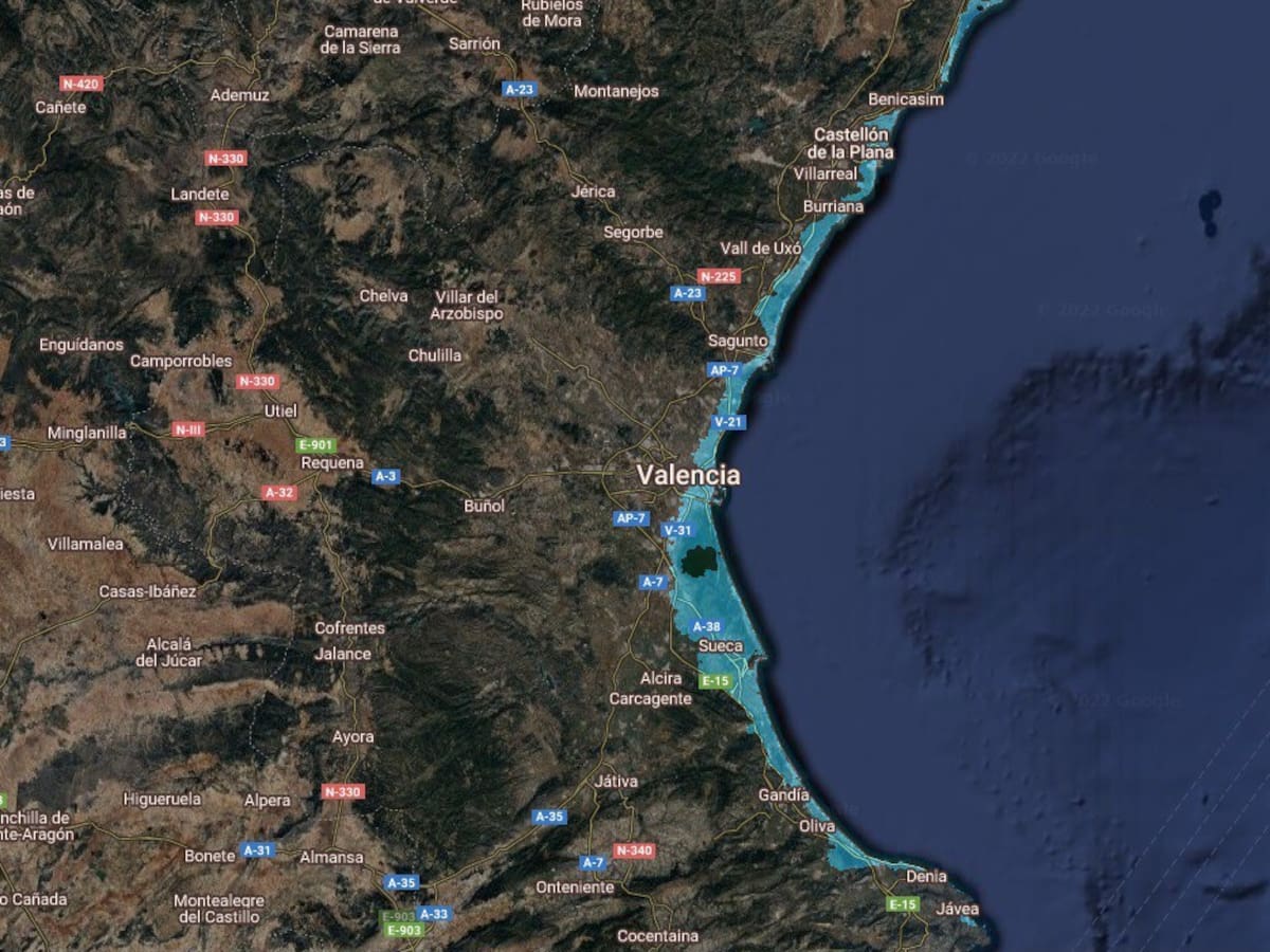 ¿Cómo será la costa de La Safor dentro de 30 años?