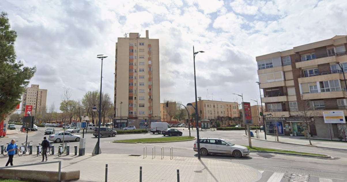 Imagen del barrio de Hermanos Falcó, en Albacete, obtenida de 'Google Maps'.