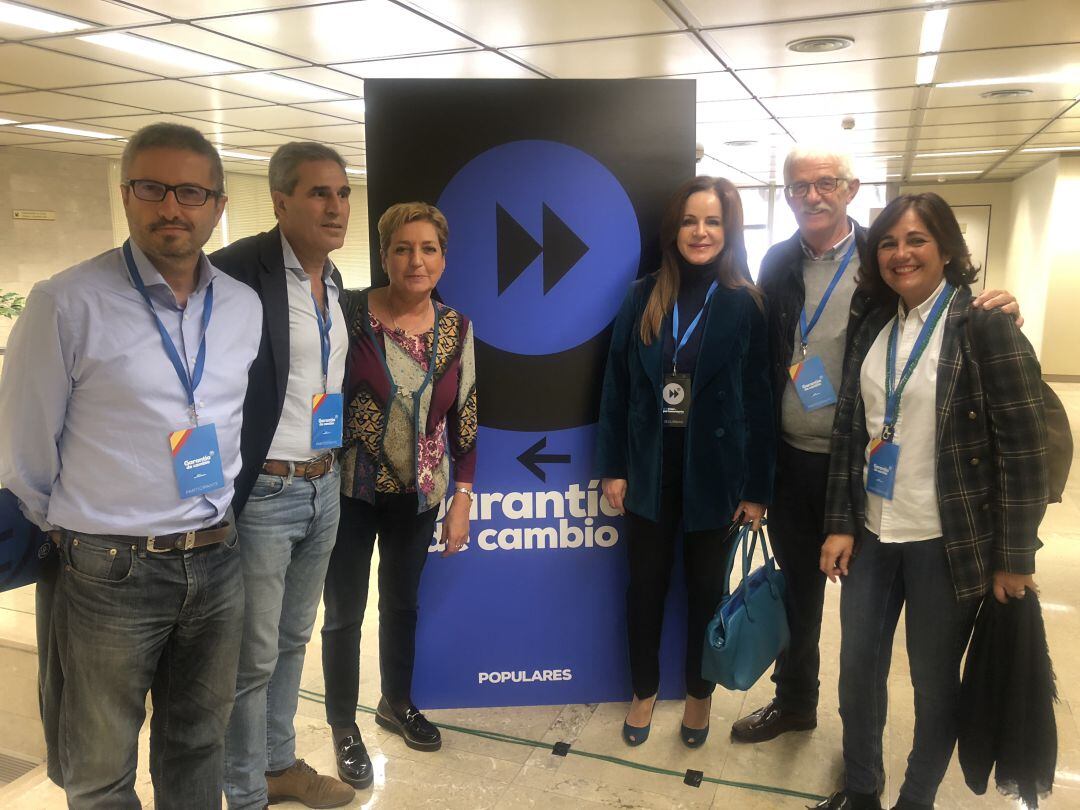  Parlamentarios segovianos participantes en el encuentro de Sevilla.