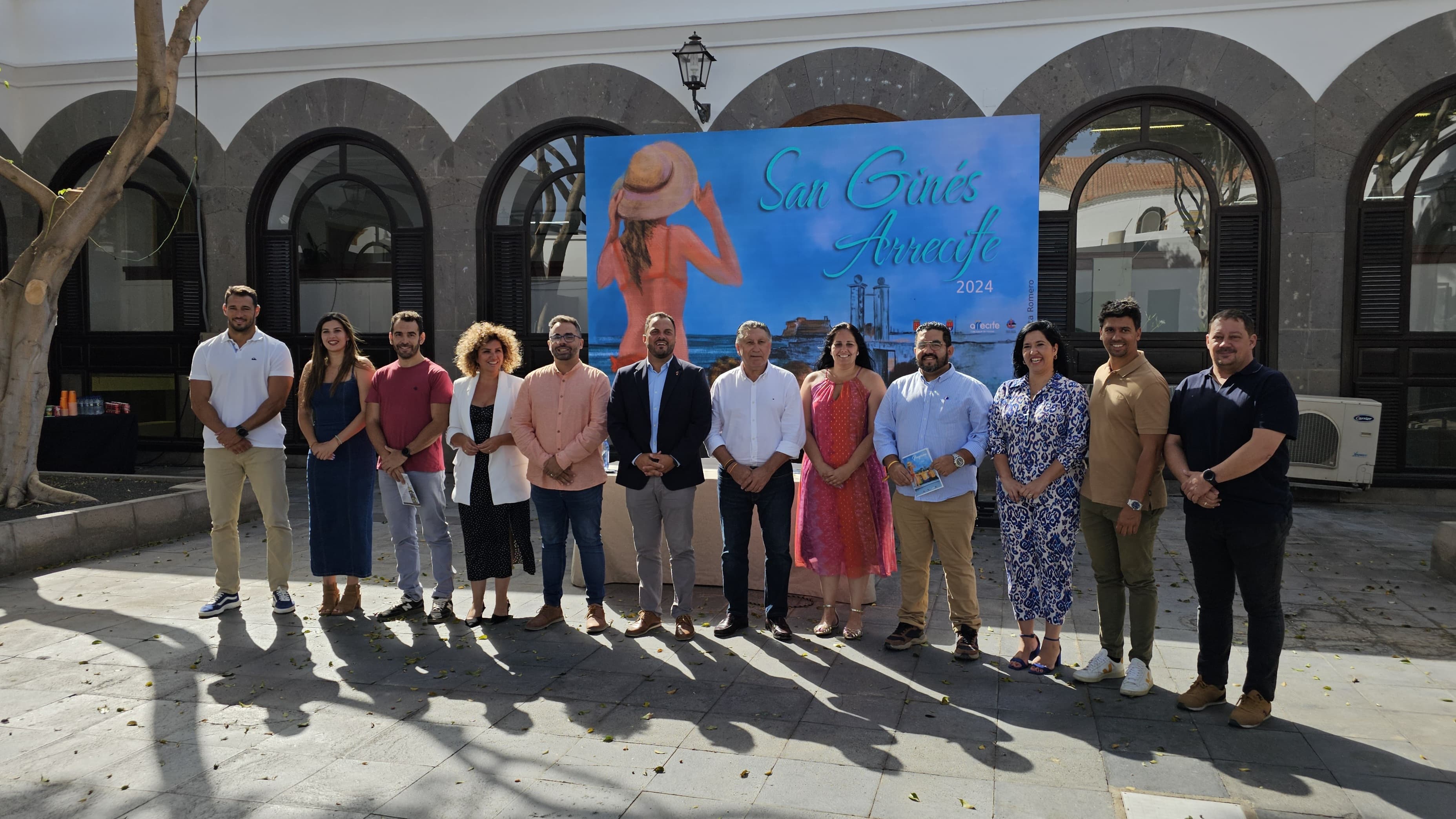 Presentación de las fiestas de San Ginés 2024 de Arrecife, capital de Lanzarote.