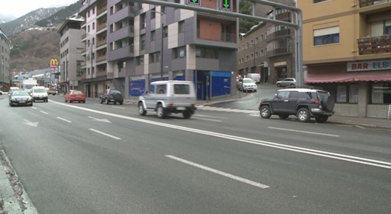 L'avinguda Tarragona de la capital.