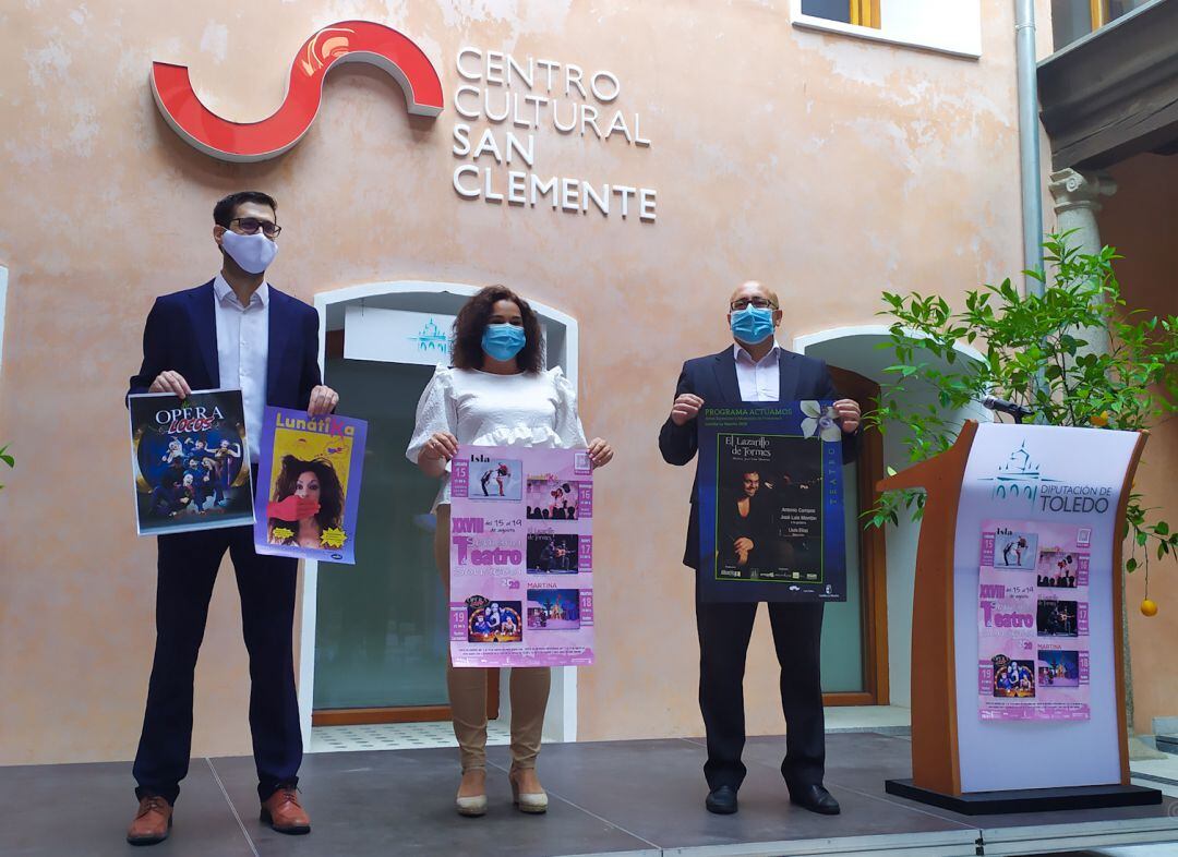 Presentación de la XXVIII Semana Teatral de Sonseca en el Centro Cultural San Clemente