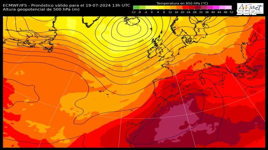 El jueves 18 de julio será el primer día de esta ola de calor, la primera ola de calor del verano, que promete ser muy intensa y muy duradera.