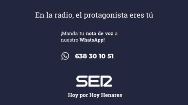 Teléfono de los oyentes de SER Henares.