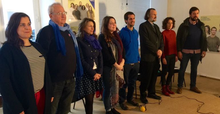 Buitrón, en un acto de En Marea