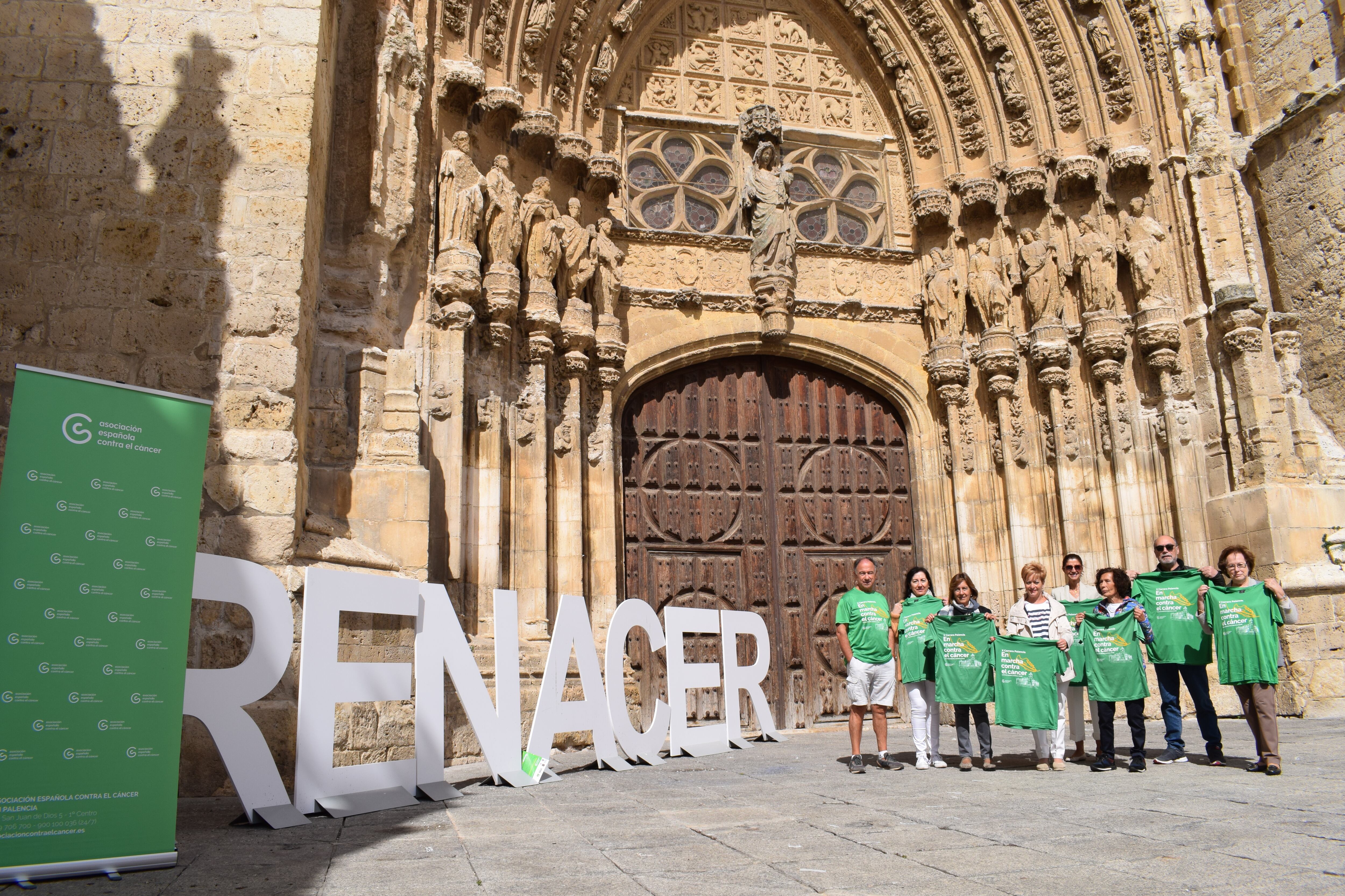 La Catedral con la X Carrera contra el Cáncer de Palencia