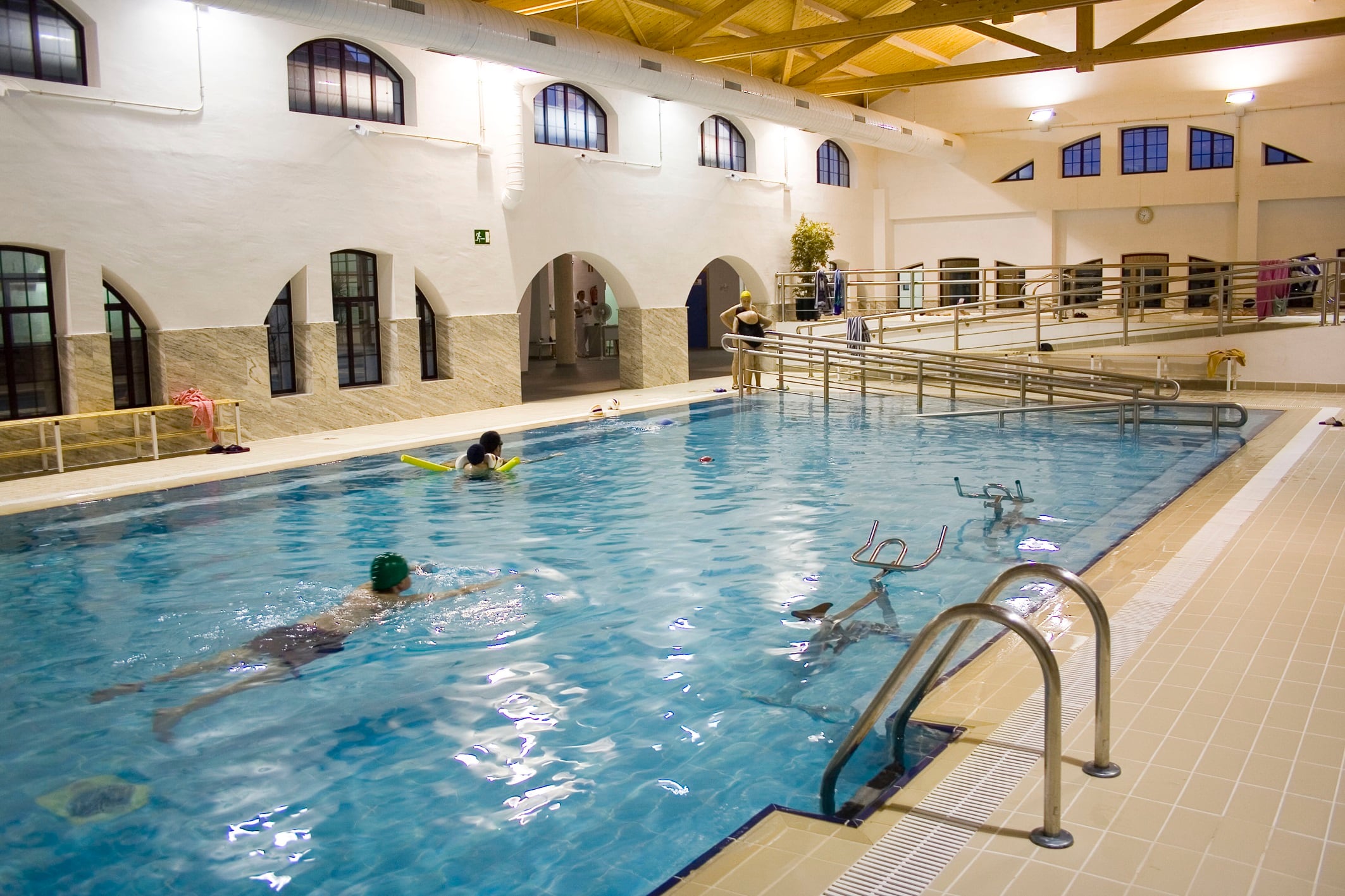 Imagen de archivo de una de las piscinas del Centro Termal de Albacete