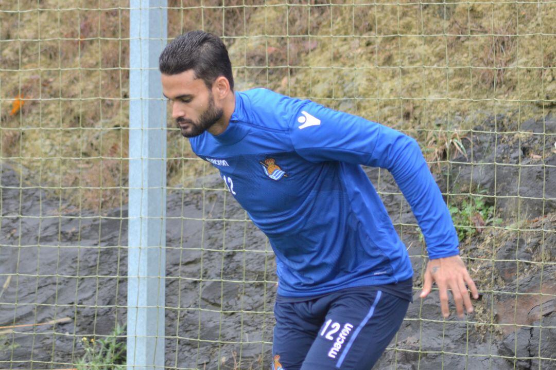 Willian José se ejercita en Zubieta con normalidad