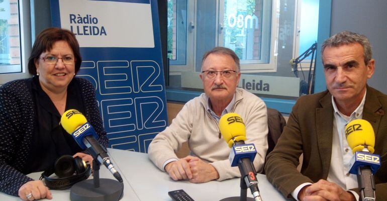 Rosa Perelló (Tàrrega); Josep Maria Beà (Els Alamús) i Jaume Gilabert (Montgai).