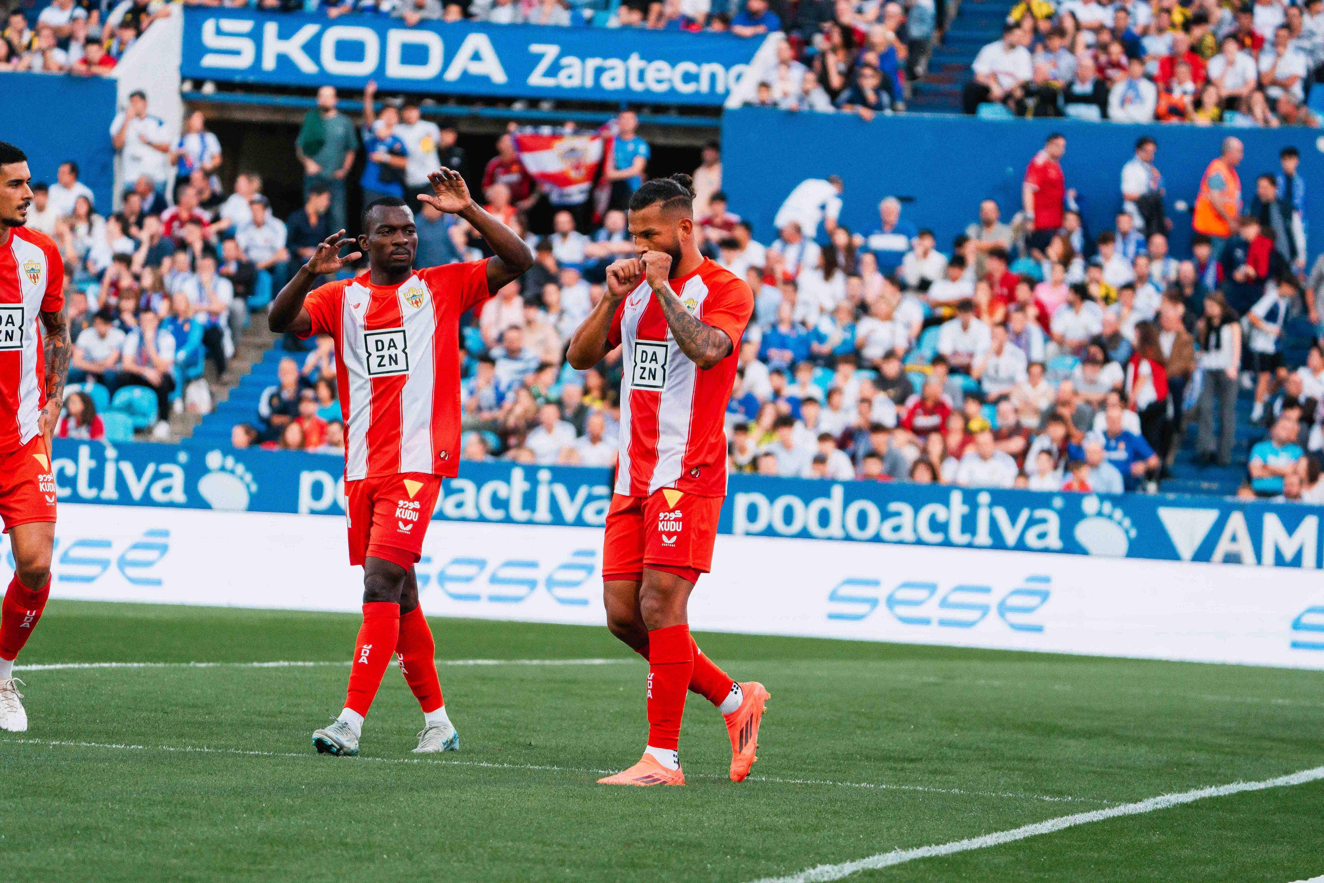 DAZN comenzó a ganar partidos en Zaragoza.