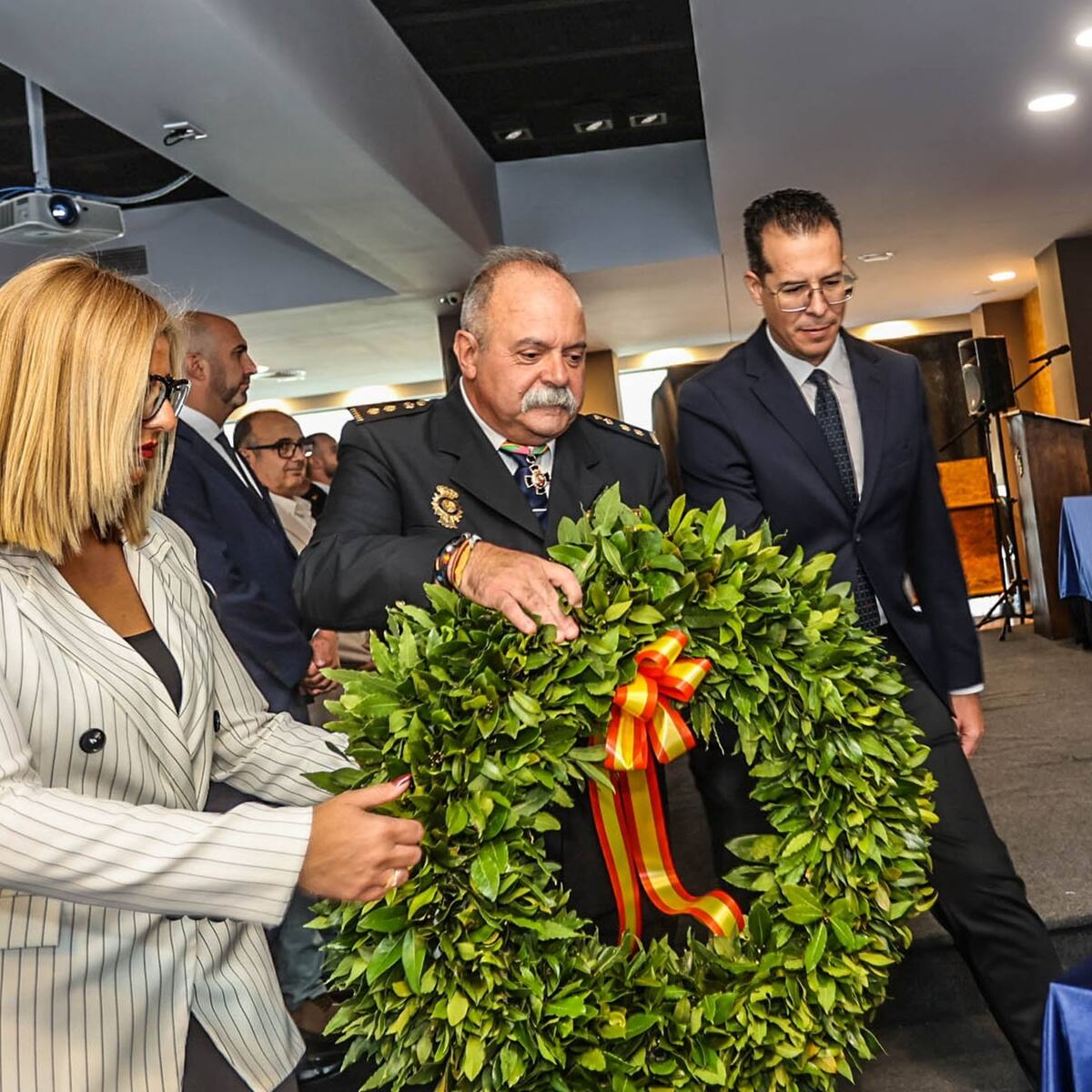 La Policía Nacional Elda - Petrer celebra la festividad de los Santos Ángeles Custodios