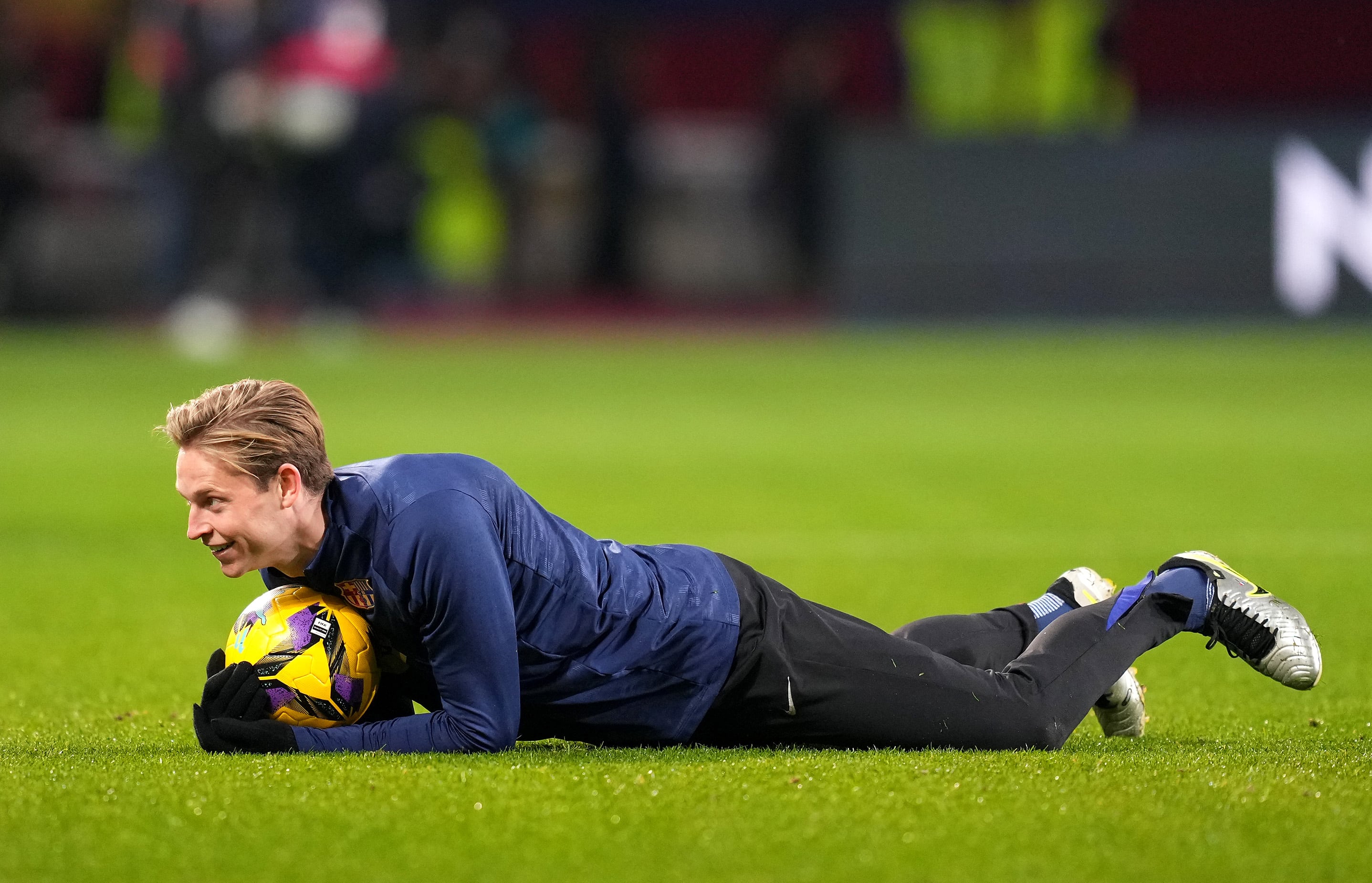 Frenkie de Jong, durante el partido de Liga entre FC Barcelona y CD Leganés