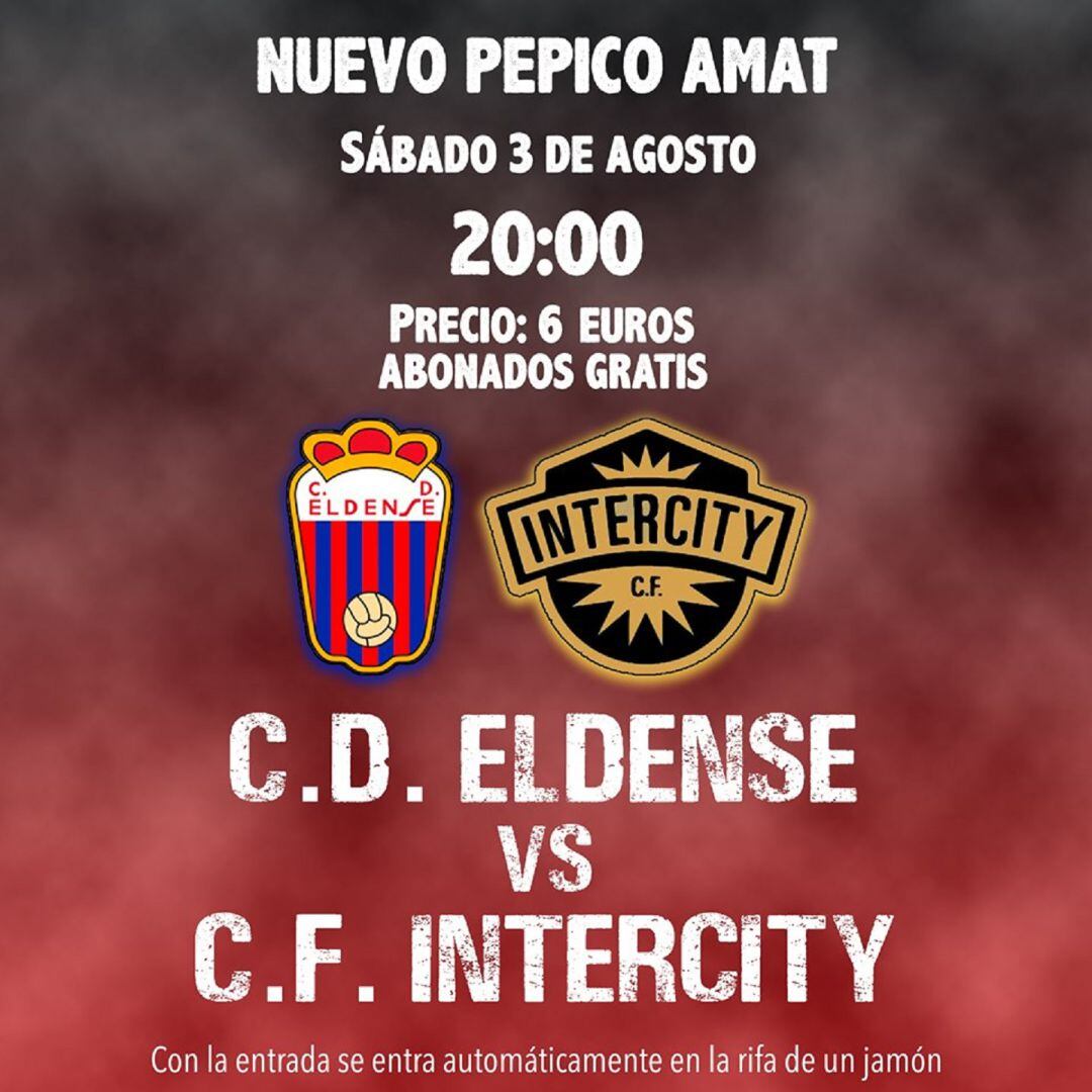 atractivo partido amistoso en el Nuevo Pepico Amat