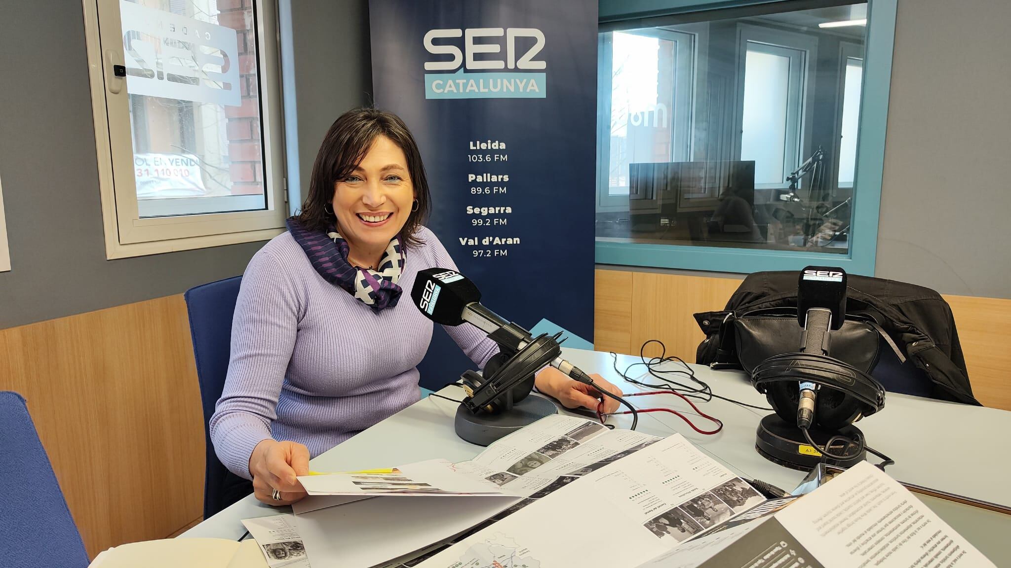 Montse Guardiola és la presidenta de la Ruta del Vi de Lleida.