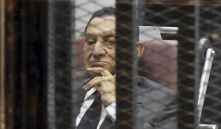 El expresidente egipcio Hosni Mubarak.