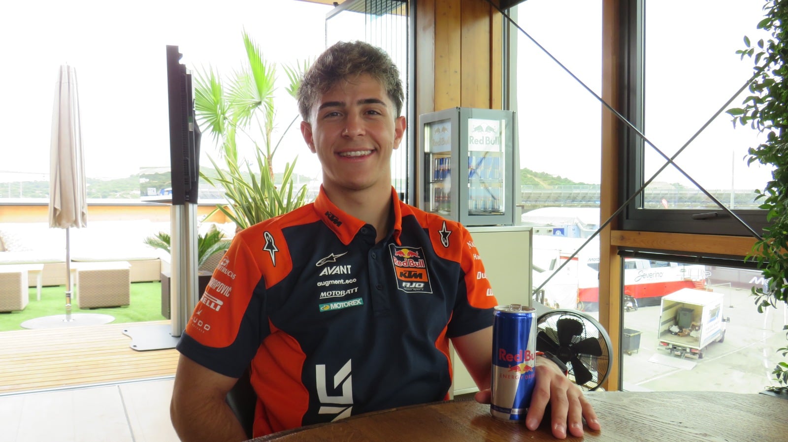 José Antonio Rueda durante la entrevista para Radio Jerez