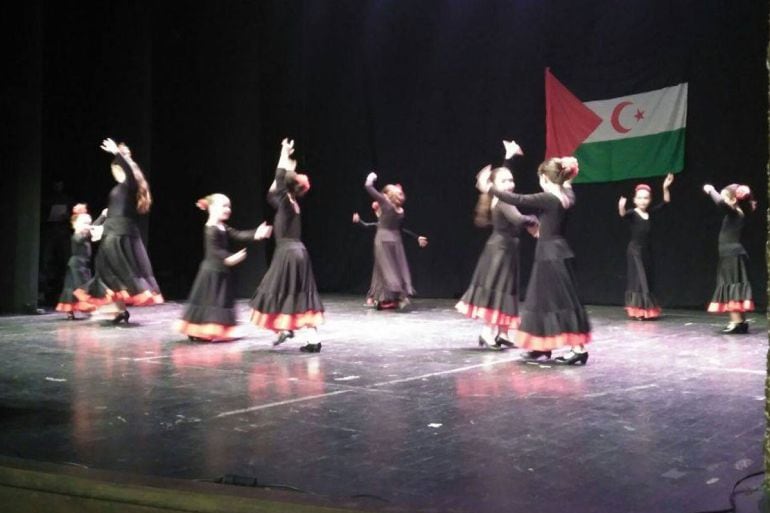 Una de las actuaciones de la gala celebrada el domingo en el Teatro Reína Sofía 