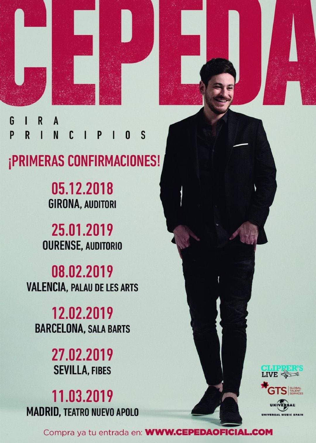 Cepeda actúa esta noche y mañana sábado en el Auditorio de Ourense