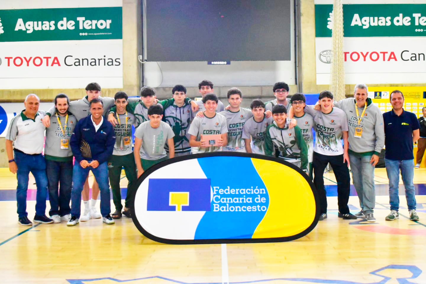 Los Juniors del Costa Teguise, terceros de Canarias.