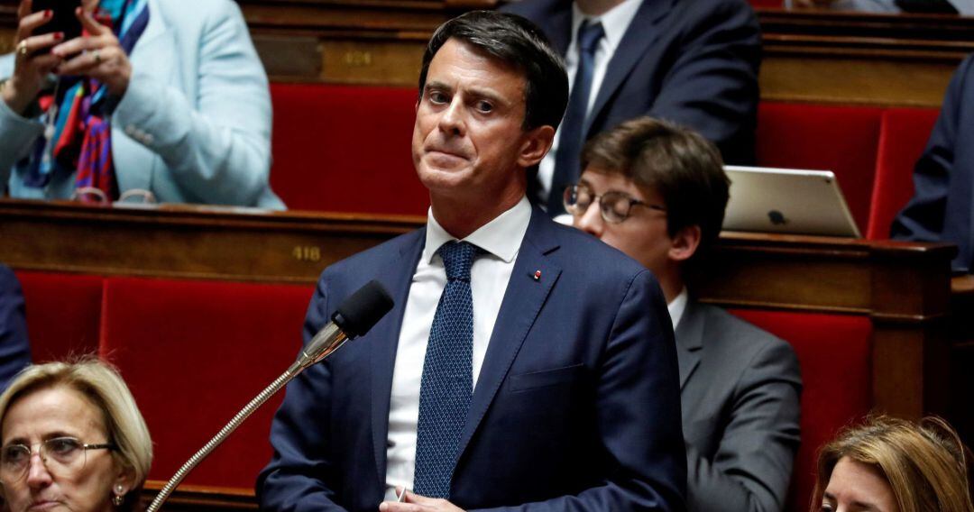 El ex primer ministro francés y candidato a la alcaldía de Barcelona Manuel Valls 