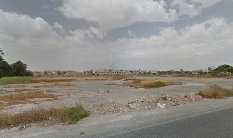 Emplazamiento para el recinto festero que propone el PP