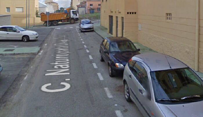 Calle donde ocurrieron los hechos