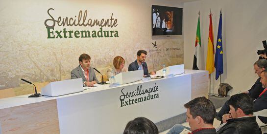 Presentación d elosproductos de Cáceres de la Diputación