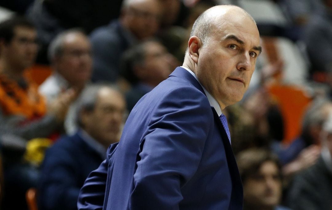 Jaume Ponsarnau, entrenador de Valencia Basket