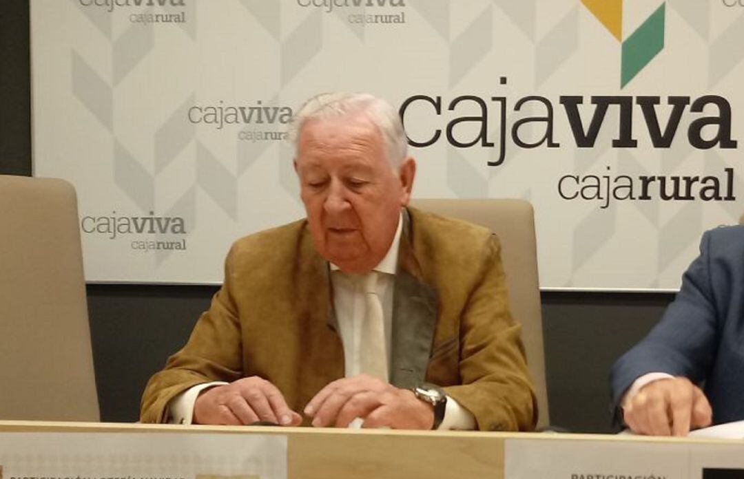 Pedro García Romera, presidente de Fundación Caja Rural Burgos y de Cajaviva