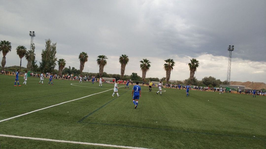 Imagen del partido disputado en Córdoba este domingo