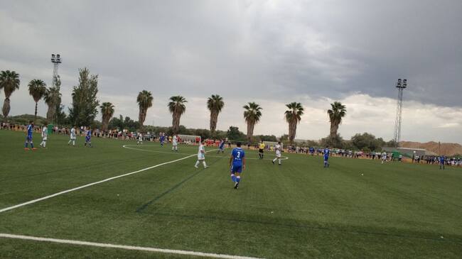 Imagen del partido disputado en Córdoba este domingo
