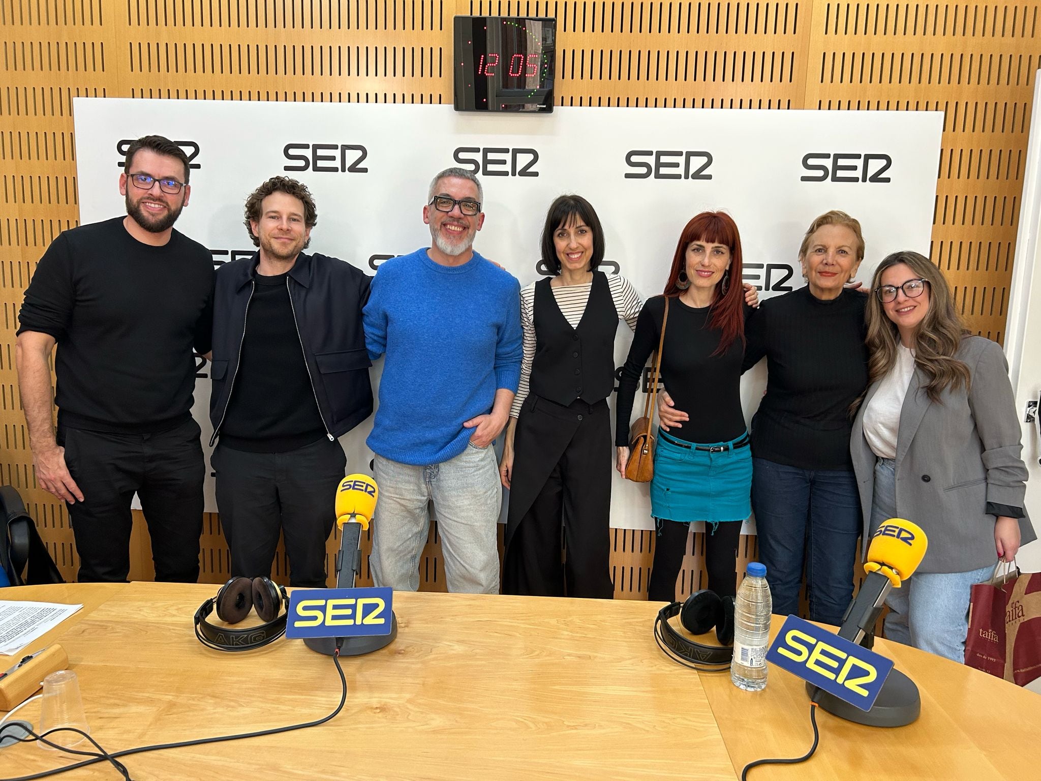 El programa Hoy por hoy Murcia ha contado con gran parte del elenco de Sorda, el largometraje dirigido por la murciana Eva Libertad.