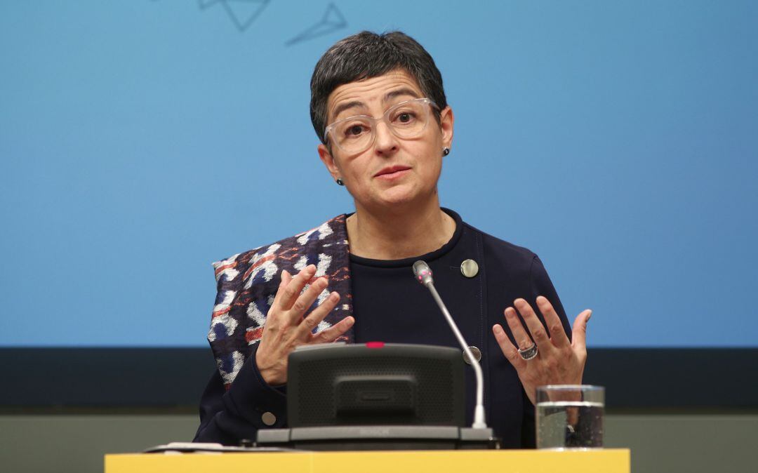 La ministra de Asuntos Exteriores, Unión Europea y Cooperación, Arancha González Laya 