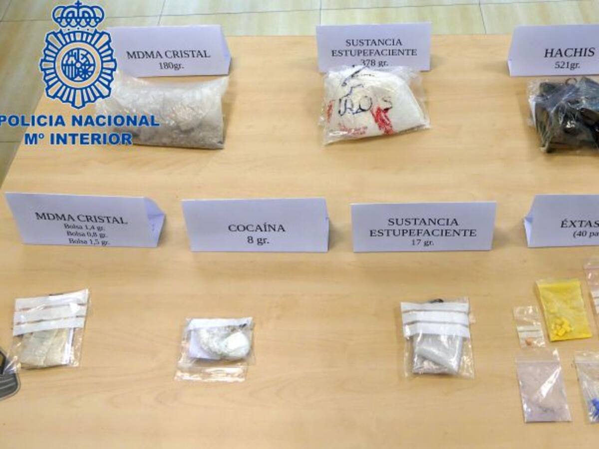 Dos detenidos en Ibiza al ser sorprendidos en su vehículo con distintas cantidades de droga