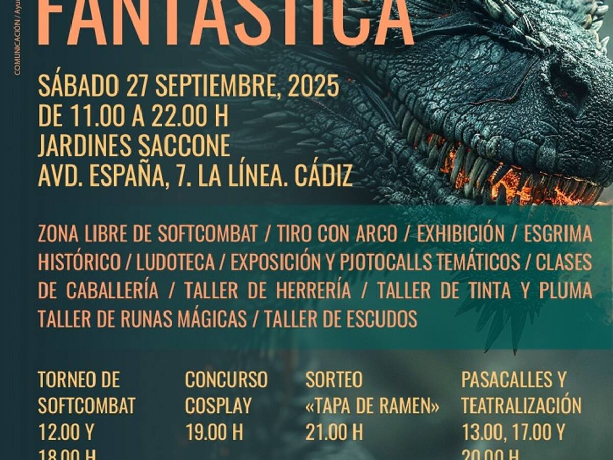 La Línea vivirá el 27 de septiembre la 'V Jornada Fantástica'