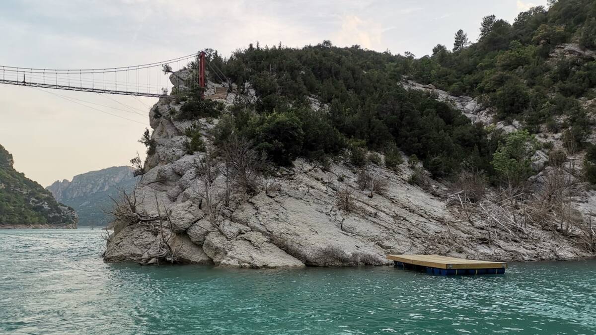 Suspendido el embarque y desembarque en la parte catalana del Congosto