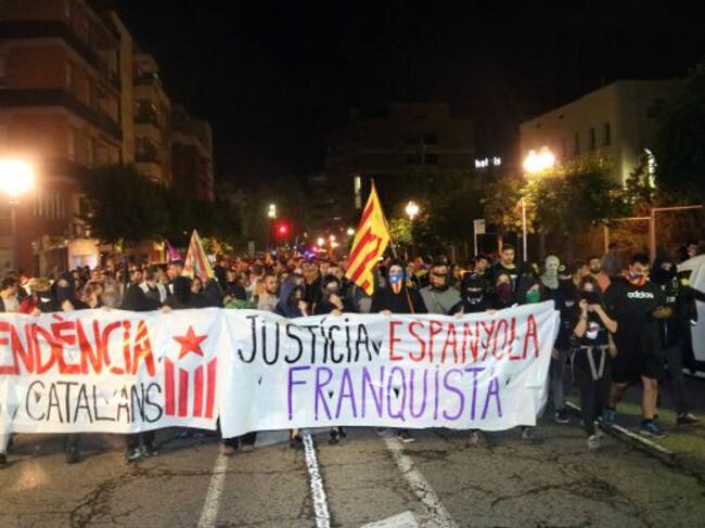 Manifestació a Tarragona.