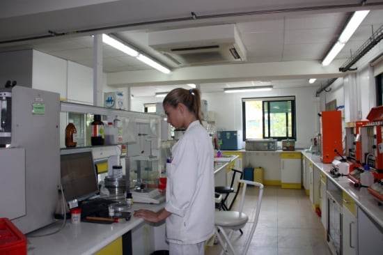 Imatge d&#039;arxiu d&#039;un laboratori