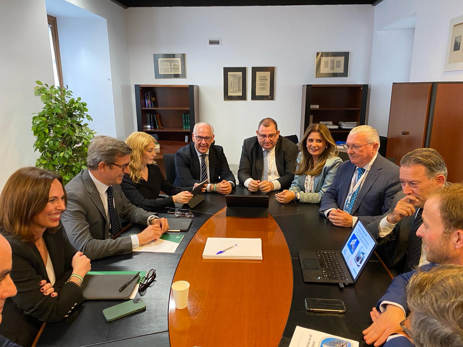 Reunión entre Junta, Ayuntamiento y Cetemet sobre futuros proyectos en Linares.