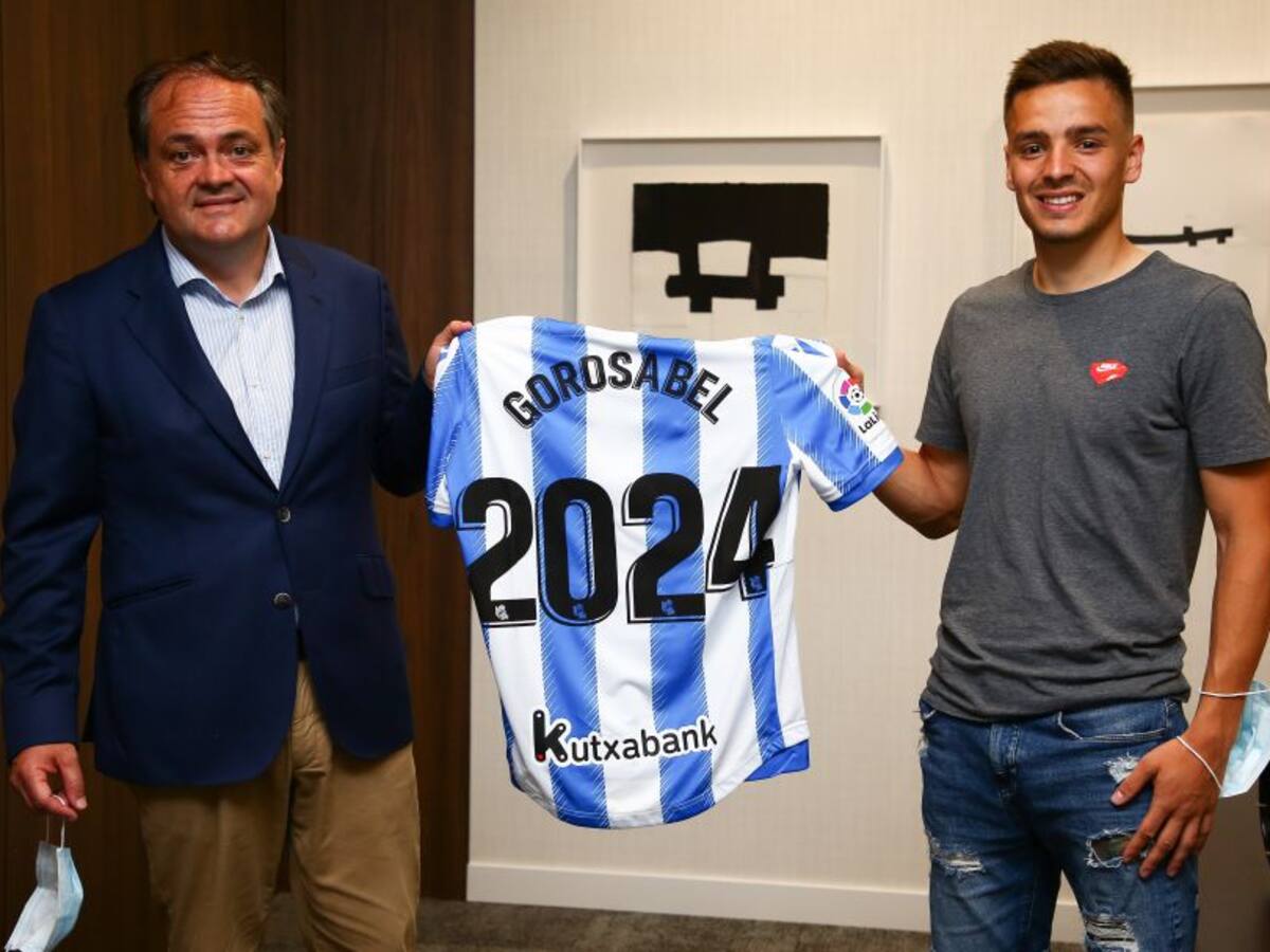 Gorosabel renueva hasta 2024: "Estoy contento de seguir dando pasos aquí"