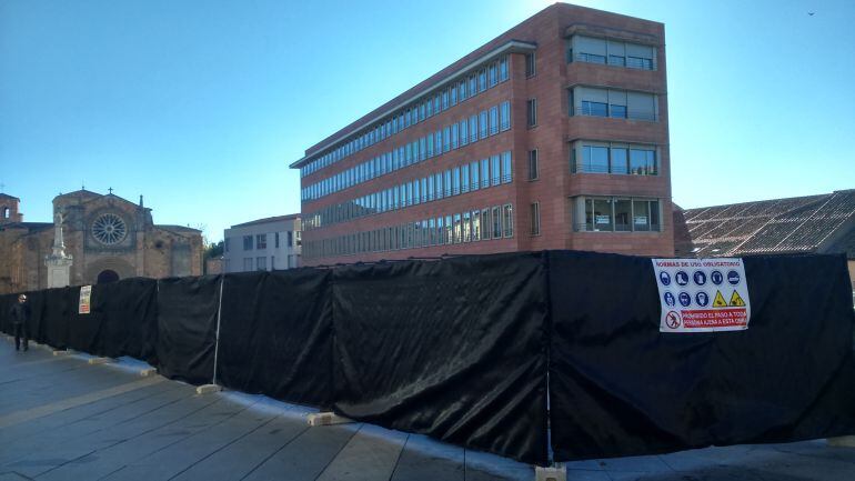 Obras en el Mercado Grande