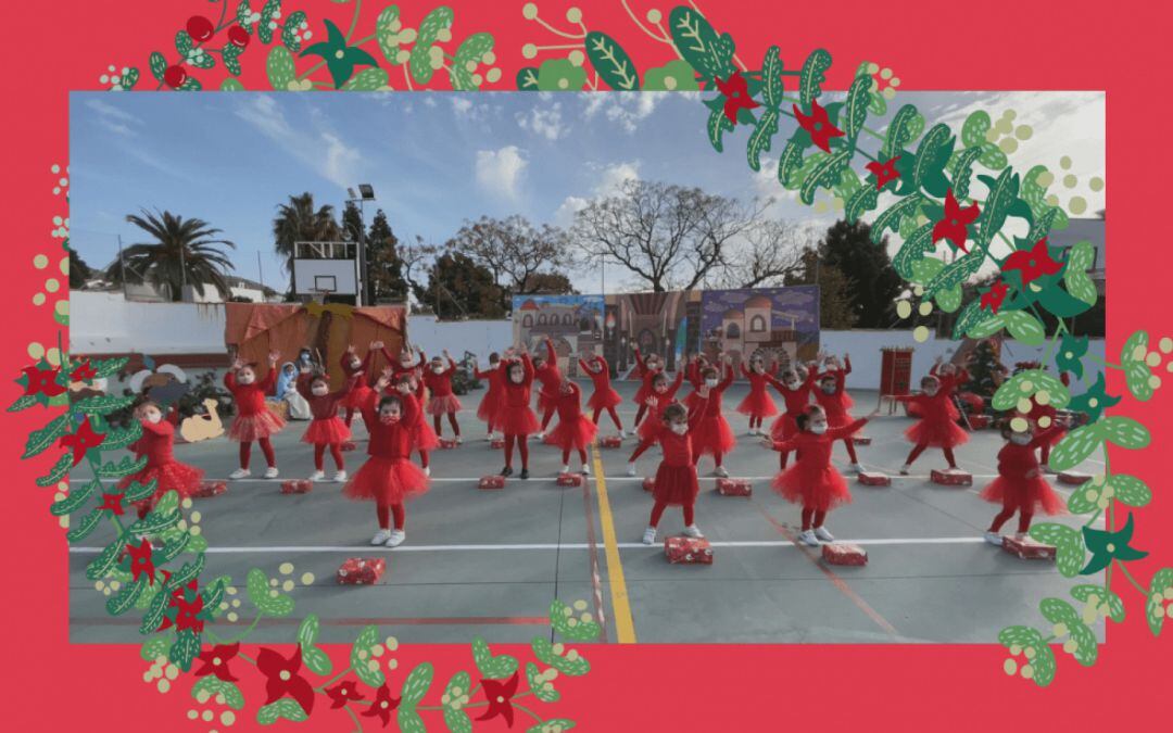 Fiesta de Navidad en el centro durante los últimos días